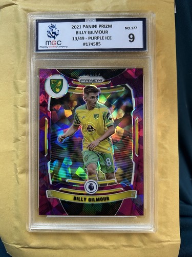 Billy Gilmour 2021 Panini Prizm Purple Ice /49
