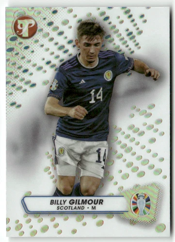 Billy Gilmour 2024 Topps Road to UEFA Euro 2024 Rifrattore