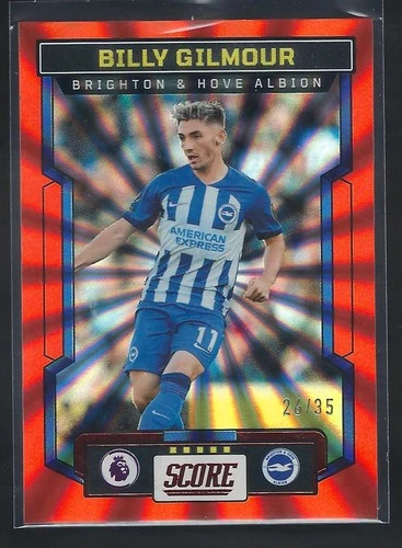 Billy Gilmour 2023 Panini Score Orange Laser /35