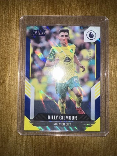 Billy Gilmour 2021 Panini Score Premier League Blue Lasers /49