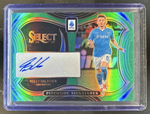 Billy Gilmour 2024 Panini Select Serie A Green /5