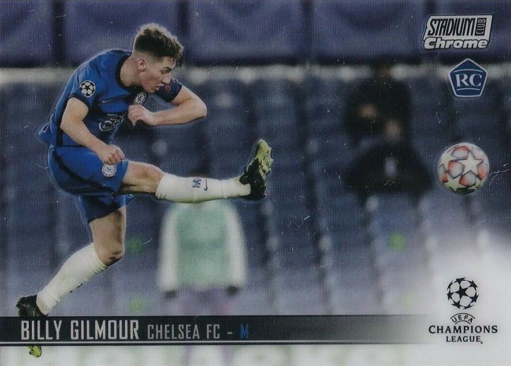 Billy Gilmour 2020 Topps Stadium Club Chrome UEFA 12