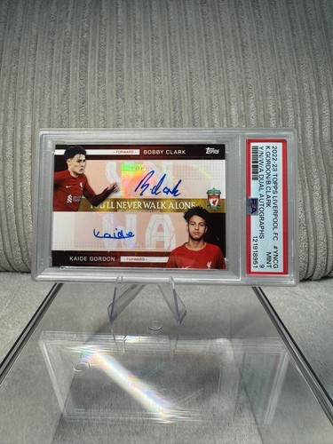 Bobby Clark & Kaide Gordon 2022 Topps Liverpool /99