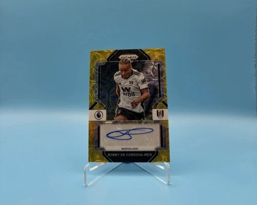 Bobby De Cordova-Reid 2022 Panini Prizm Premier League Gold /10