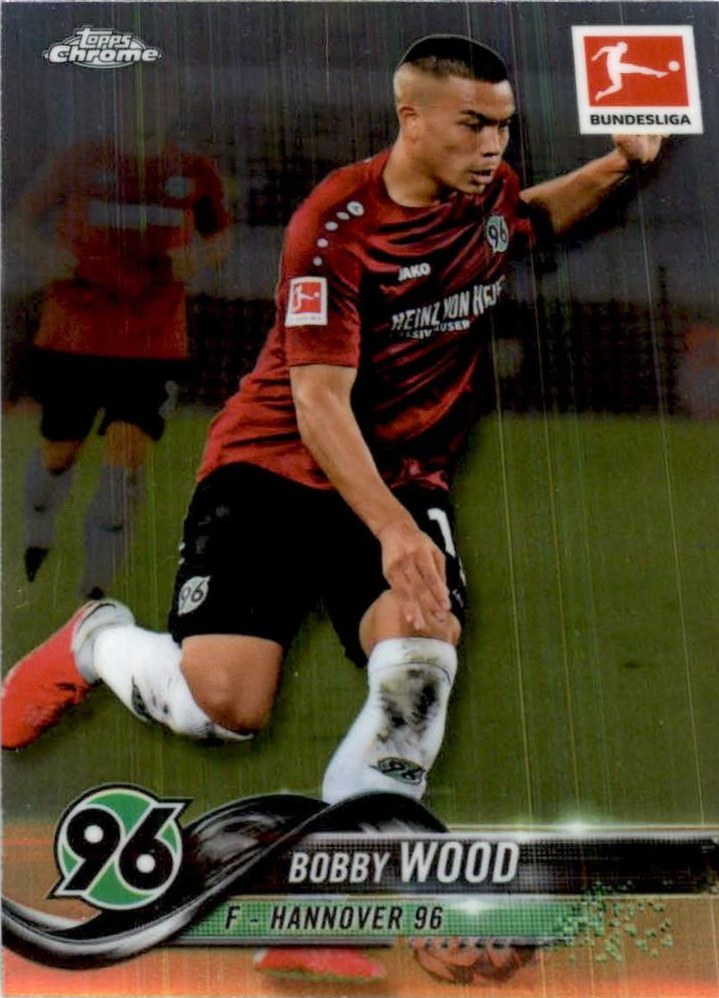 Bobby Wood 2018 Topps Chrome Bundesliga 65