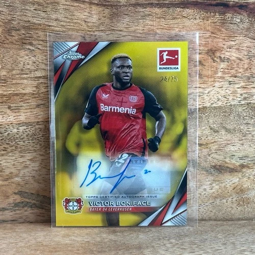 Boniface 2024 Topps Bundesliga Chrome /75