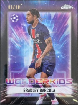 Bradley Barcola 2024 Topps Chrome /10