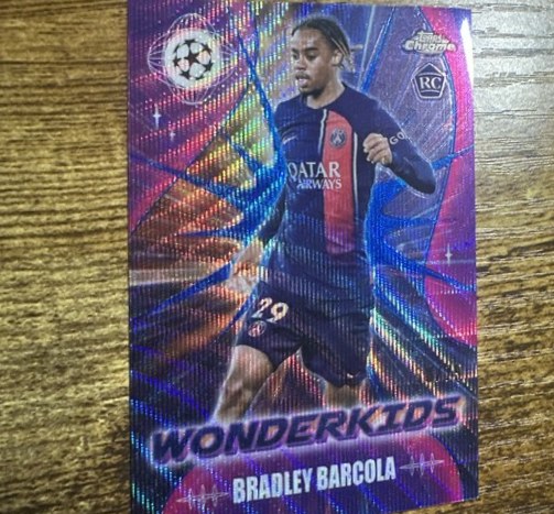 Bradley Barcola 2023 Topps Chrome /75