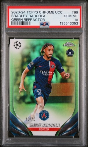 Bradley Barcola 2023 Topps Chrome /75