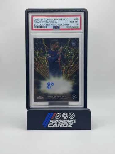 Bradley Barcola 2024 Topps Chrome Gold Lazer /50