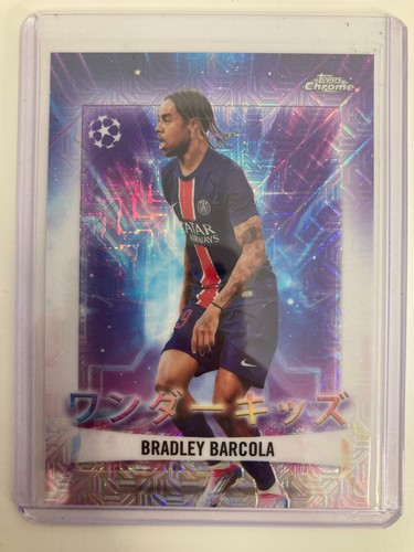Bradley Barcola 2024 Topps Chrome Japan Edition