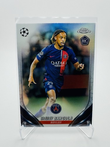 Bradley Barcola 2023 Topps Chrome Refractor