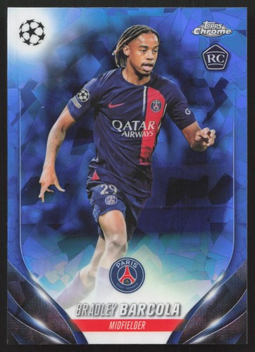 Bradley Barcola 2023 Topps Chrome Sapphire Edition