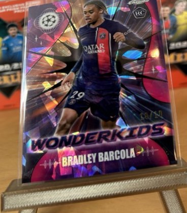 Bradley Barcola 2024 Topps Chrome UCC 1
