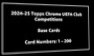 Bradley Barcola 2024 Topps Chrome UEFA Club Competitions