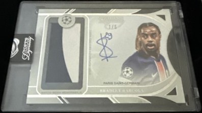 Bradley Barcola 2024 Topps Dynasty /10