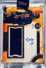 Bradley Barcola 2025 Topps Exhibition 06/25