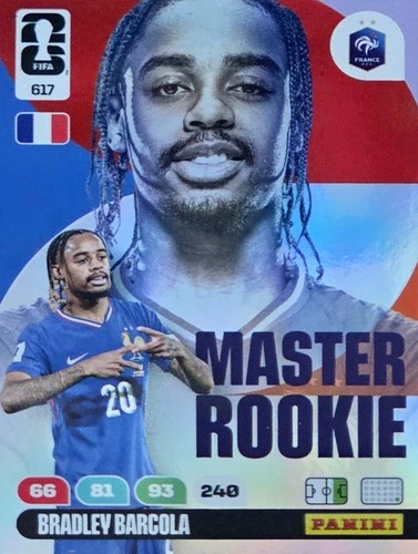 Bradley Barcola 2026 Panini FIFA World Cup