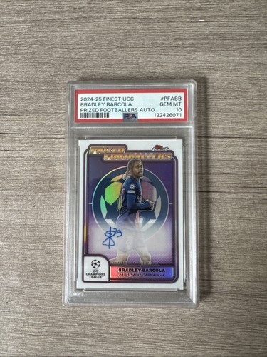 Bradley Barcola 2024 Topps Finest