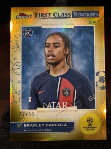 Bradley Barcola 2023 Topps Finest /50