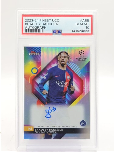 Bradley Barcola 2023 Topps Finest