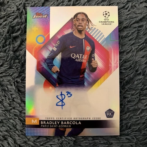 Bradley Barcola 2023 Topps Finest