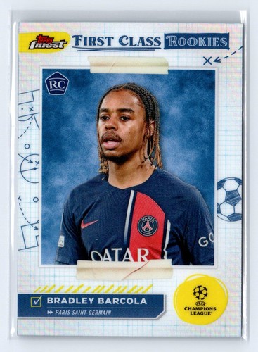 Bradley Barcola 2023 Topps Finest