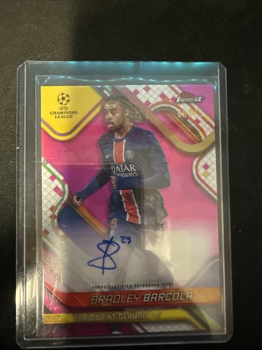 Bradley Barcola 2024 Topps Finest /75