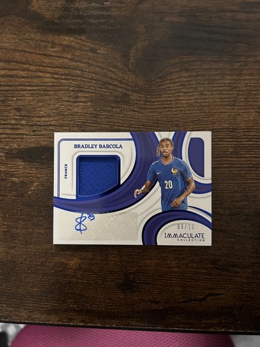 Bradley Barcola 2024 Panini Immaculée /10