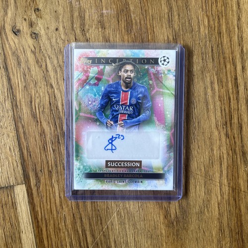 Bradley Barcola 2024 Topps Inception