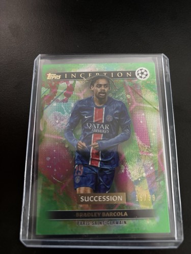 Bradley Barcola 2024 Topps Inception /99
