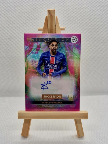Bradley Barcola 2024 Topps Inception Pink /75