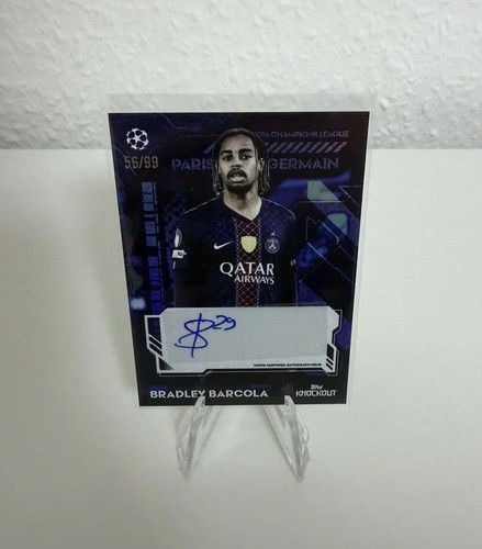 Bradley Barcola 2025 Topps Knockout /99