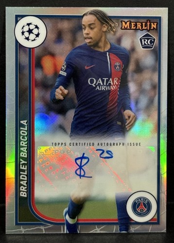 Bradley Barcola 2023 Topps Merlin Chrome