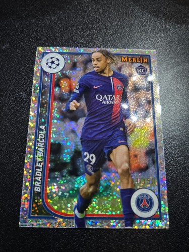 Bradley Barcola 2023 Topps Merlin Chrome /150