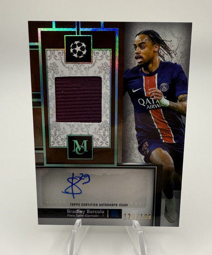 Bradley Barcola 2024 Topps Museo /199