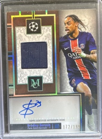 Bradley Barcola 2024 Topps Museum /199