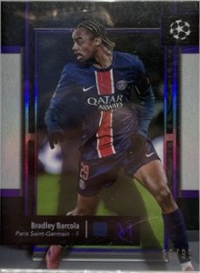 Bradley Barcola 2025 Topps Museum /99