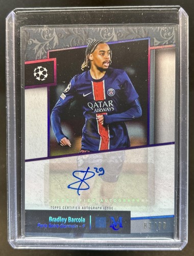Bradley Barcola 2024 Topps Museum Amethyst /99