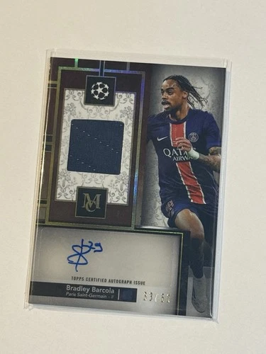 Bradley Barcola 2024 Topps Museum Collection /50