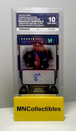 Bradley Barcola 2023 Topps Museum Collection /99
