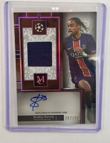 Bradley Barcola 2024 Topps Museum Rose Quartz /299
