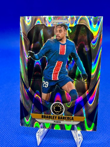 Bradley Barcola 2025 Panini Prizm Copa Mundial de Clubes de la FIFA Seismic Prizm #27