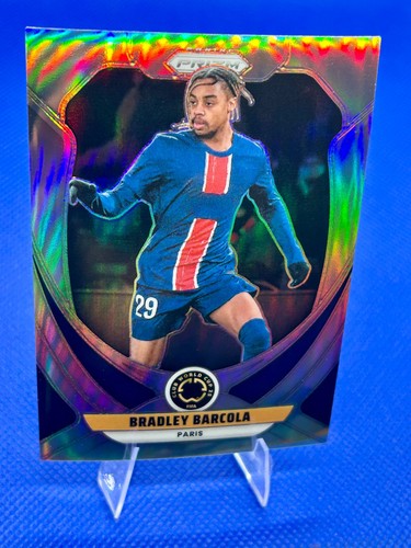 Bradley Barcola 2025 Panini Prizm Copa Mundial de Clubes de la FIFA Silver Prizm