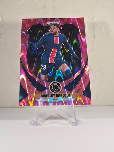 Bradley Barcola 2025 Panini Prizm Pink Seismic /299