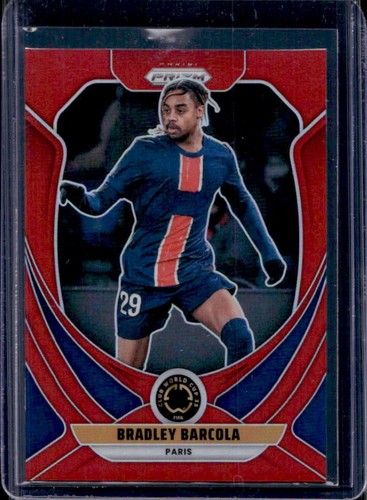 Bradley Barcola 2025 Panini Prizm Red /199