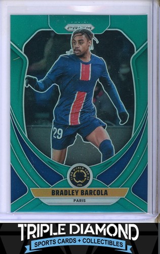 Bradley Barcola 2025 Panini Prizm Teal Prizm /99
