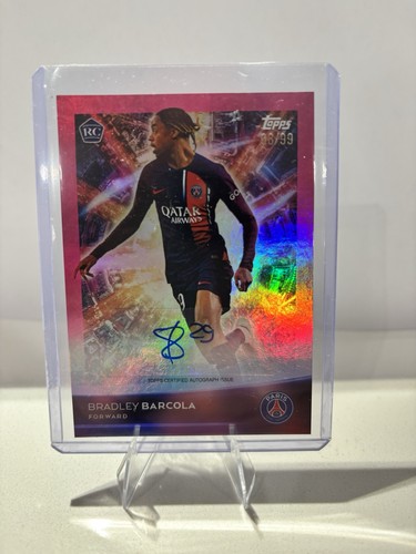 Bradley Barcola 2023 Topps PSG /99