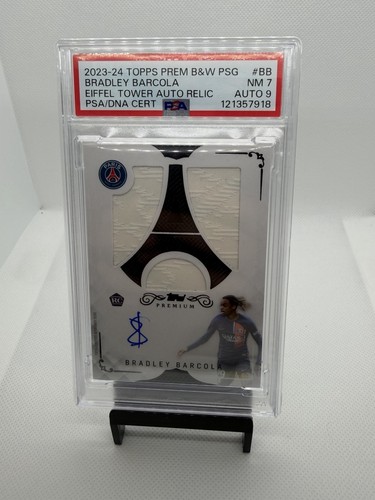 Bradley Barcola 2024 Topps PSG Premium /10