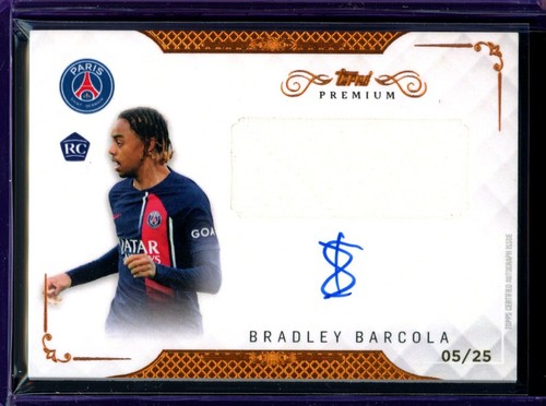 Bradley Barcola 2023 Topps PSG Premium /25